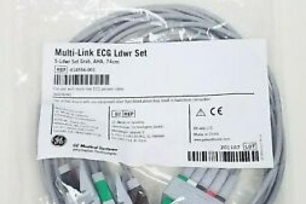 GE Healthcare #414556-001 - SET 5-LEAD WIRE GRABBER AHA 29"