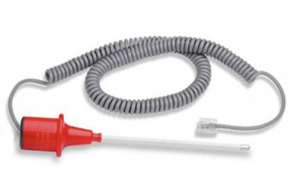 2008775-001 TurboTemp rectal probe, red