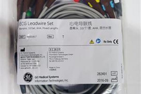 38401817 LEADWIRE 10 LEAD BANANA PLUG ECG LEADWIRE by Vyaire 