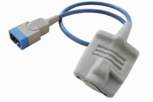 M1191T PHILIPS Reusable SpO2 Sensor Adult finger, 9-pin D-sub connector