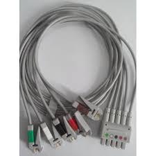 412681-002 Vyaire Inc. ECG Multi-Link Leadwire Set, 5-Lead, Group, Grabber